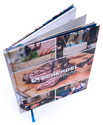 Gestaltung Kochbuch | Scherdel GmbH - Technische Federn